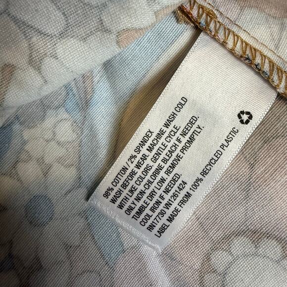 NWT Art Class Mod 60s Floral Mini Skirt Skirt M Medium 7 8 Girls - Picture 7 of 9